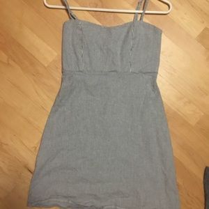 Brandy Melville vertical striped pencil dress